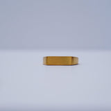 Engraved Bar Ring