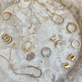 Holly gold filled hoops