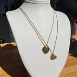 Large Engraved Heart Pendant – The Forever Charm | Little Moments Collection