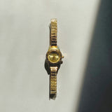 Gold detailed adjustable watch 6-8"